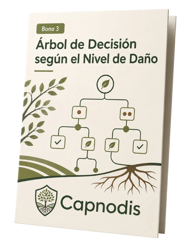 Bono 3 — Árbol de decisión según nivel de daño